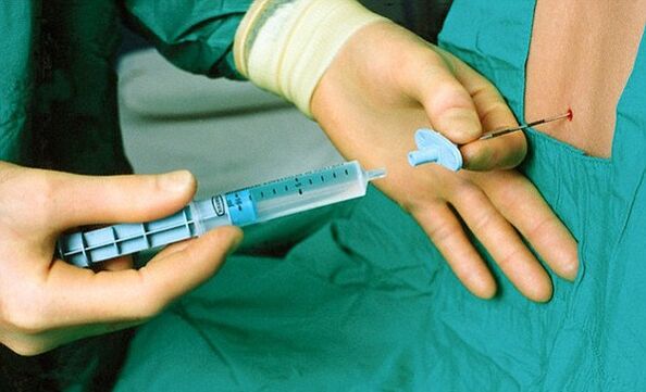 treatment of osteochondrosis by injection