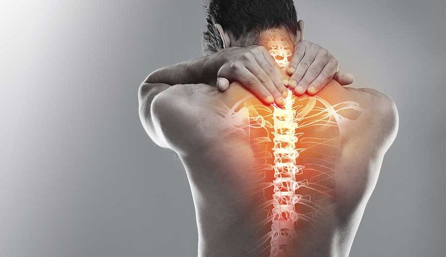 The neck osteochondrosis