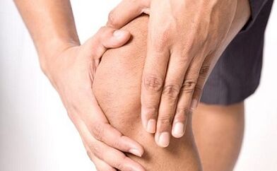The joints of the knee joint arthritis