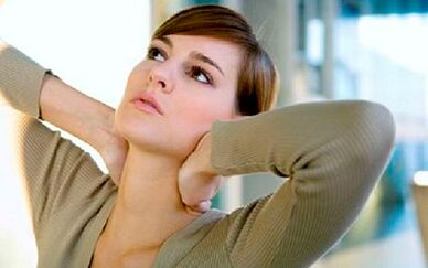 doing gymnastics for cervical osteochondrosis affects the elimination of the disease