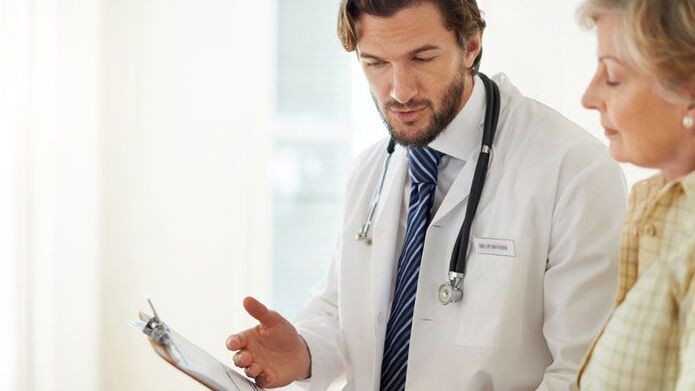 woman at a doctor's appointment